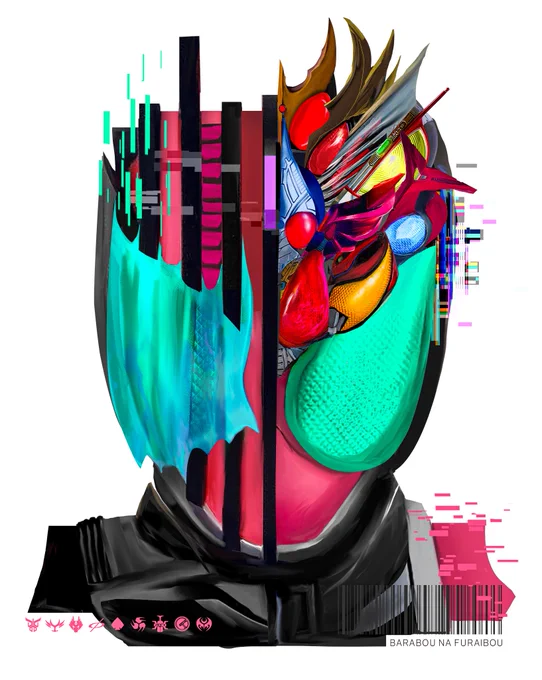 歴史が交わり、そして消えていく。#仮面ライダーディケイド #FANART #井上正大 