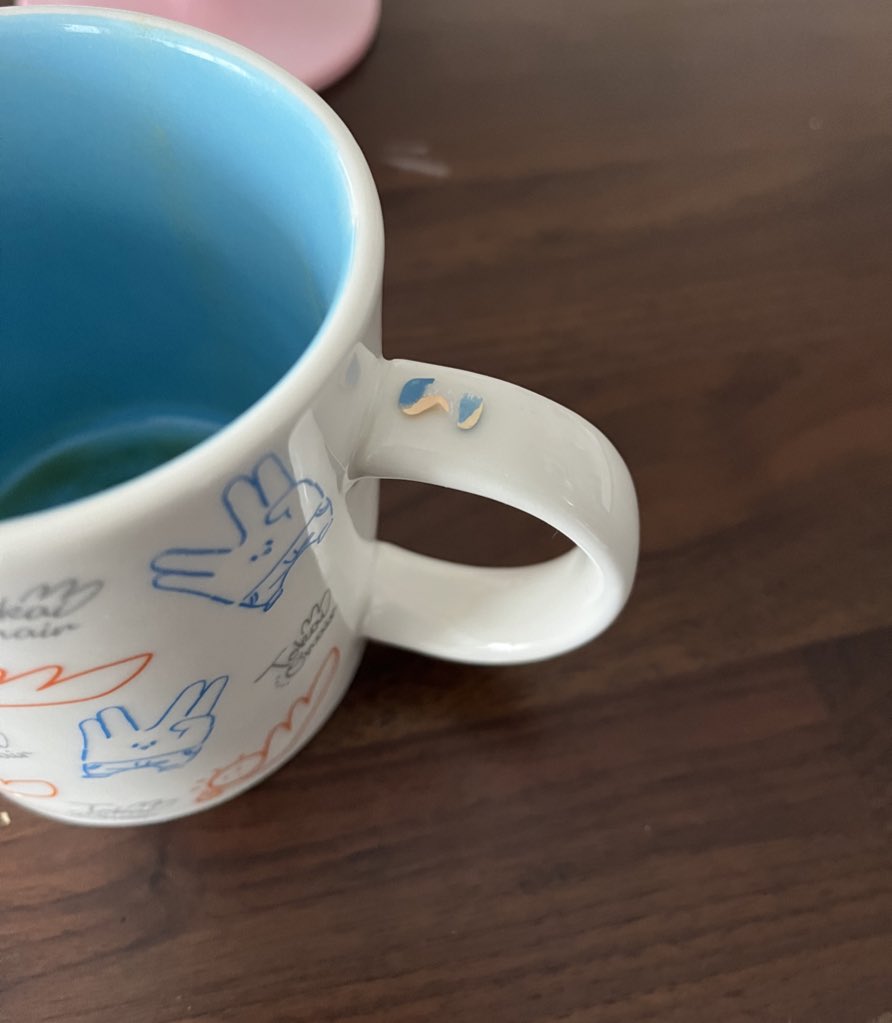 ピースの二乗くんがいない....