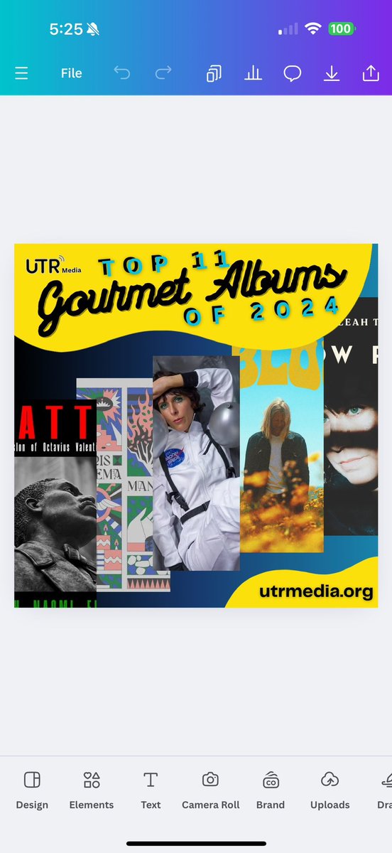 If you are wondering where to start in finding the most meaningful music from a faith perspective… 
Here is UTR’s Top 11 Gourmet Albums of 2024!! — utrmedia.org/t11ga24