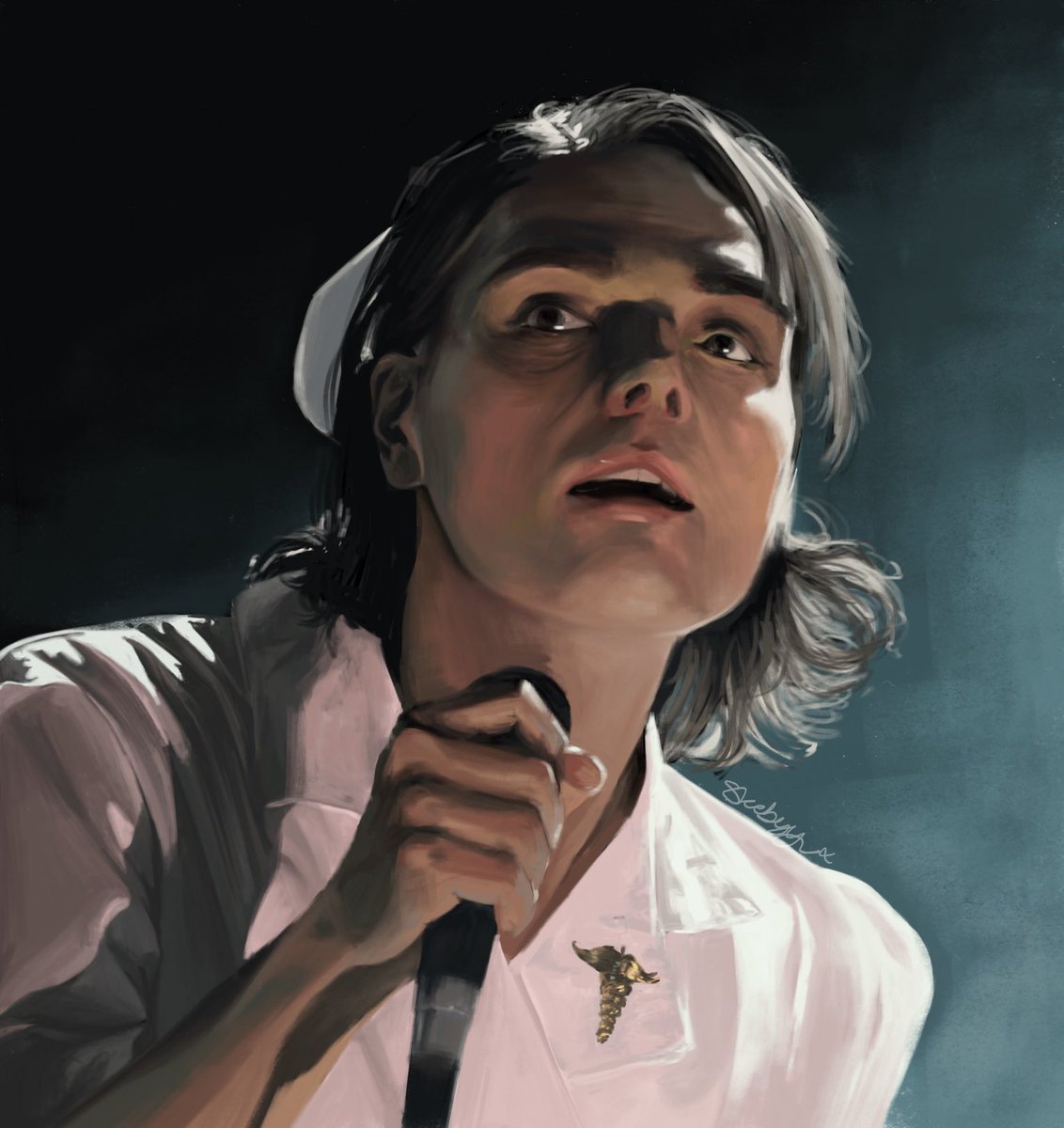 medical malpractice queen 😍 i’ve been wanting to draw this nurserard for sooo long