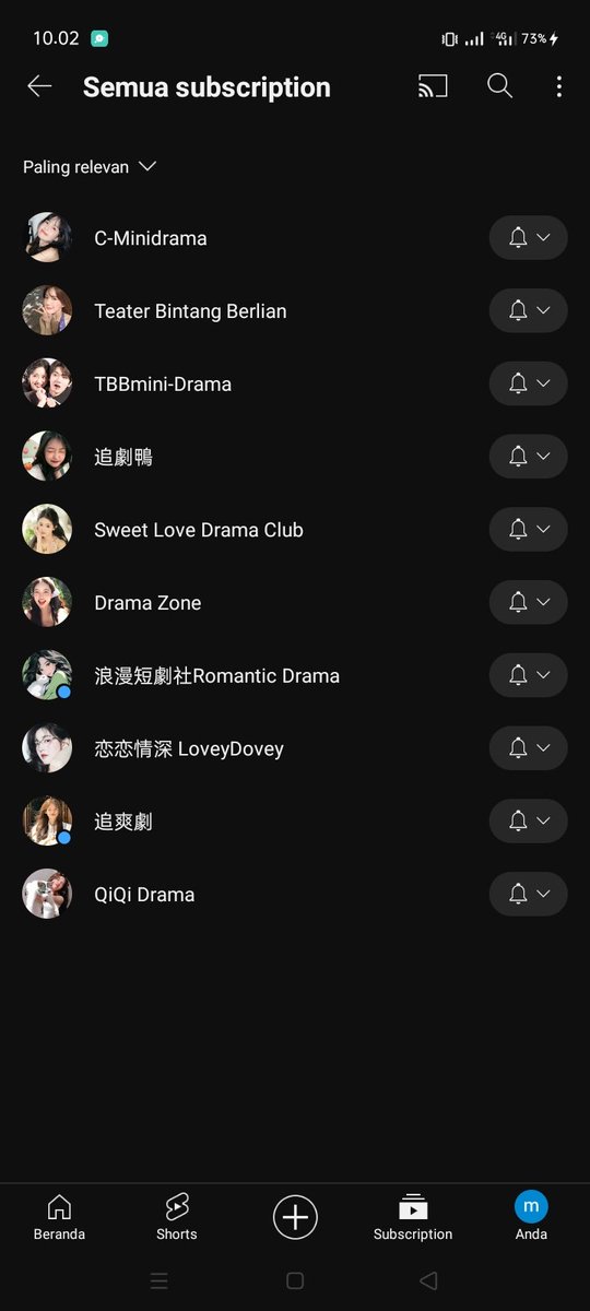 rrapunzeliin's tweet photo. @convomf Kak nonton di Chanel ini lengkap tau, aku tiap hari nontonnya ini terus walaupun cerita nya sama trus pemainnya gak ganti baju tapi cakep cakep wkwkwk https://t.co/pjvzQCkPAL