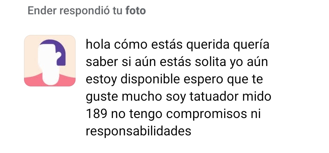 yo tengo fb parejas sólo por una razón (no lo uso, ni le respondo a nadie) y es para ver a quién le gusto Y LEER ESTAS JOYITAS DE DECLARACIONES, YO M MEO LFJDLJDKJKWKDK