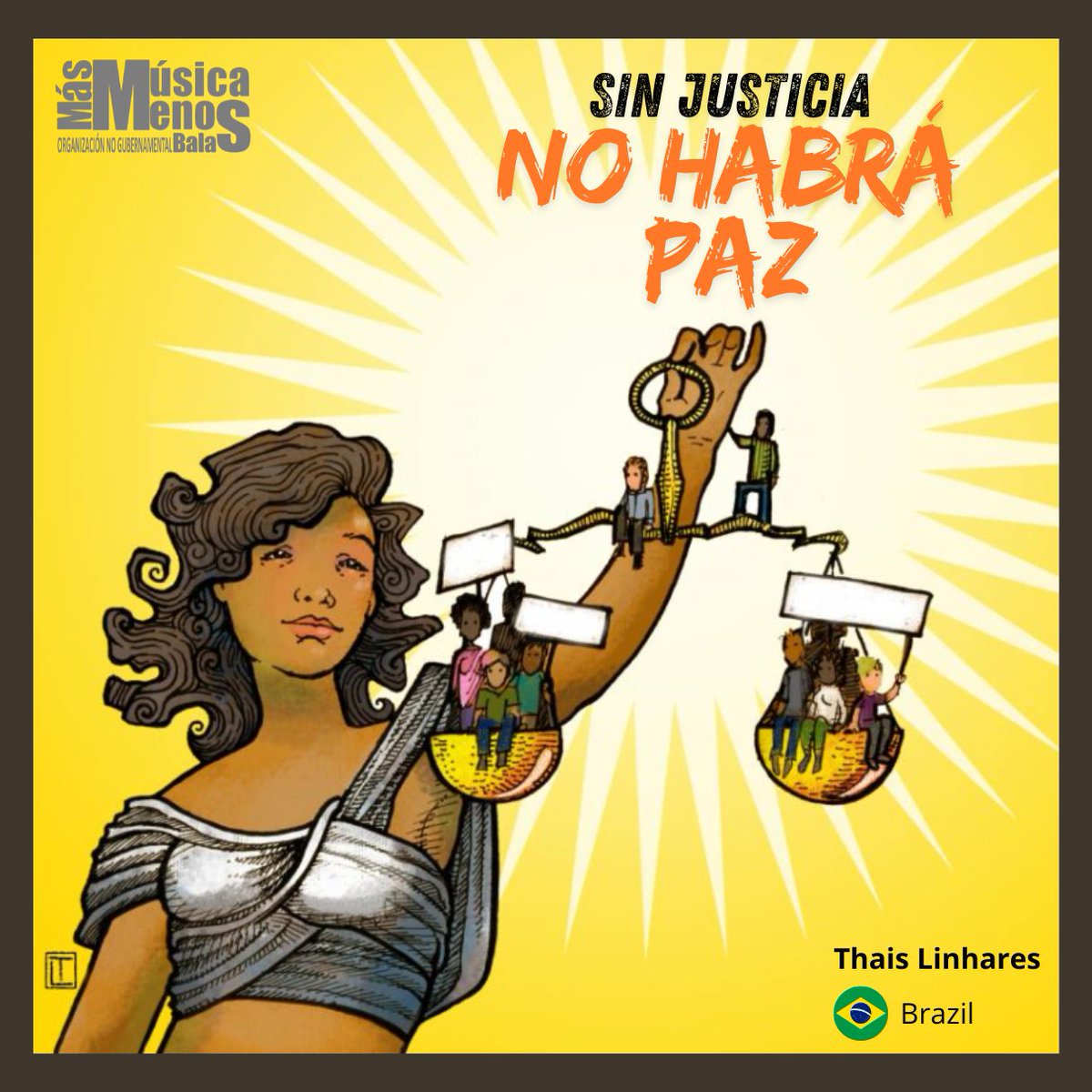 SIN JUSTICIA NO HABRÁ PAZ.