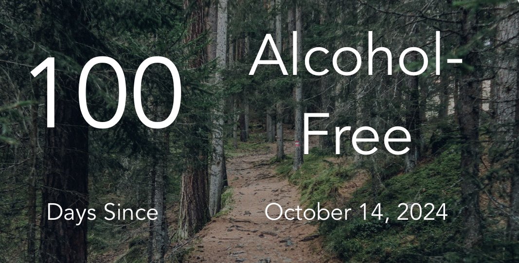 facet_squared's tweet photo. I hit 100 days without a drink today. Excluding boot camp, don’t think I’ve gone over 30 days since 1999. Wasn’t planned but decided to keep it going after a while… haven’t committed to a permanent change but I’m starting to lean that way. https://t.co/wxOMczoYyZ