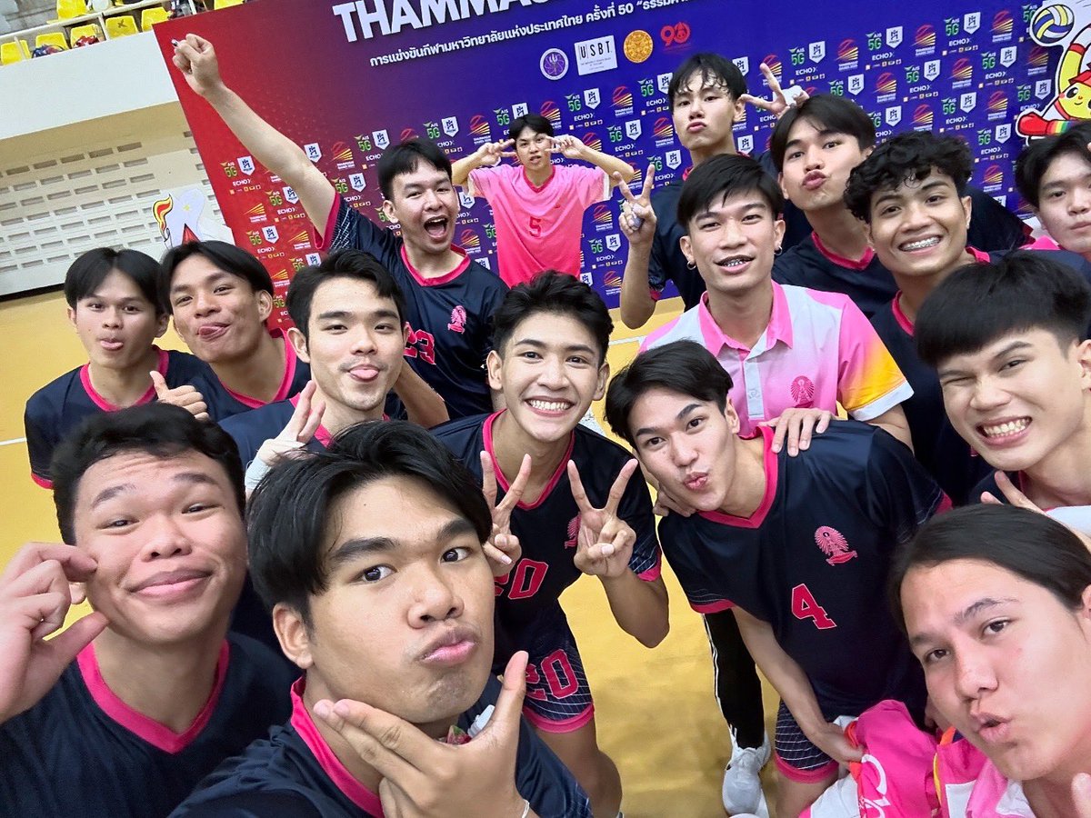 ping_prachya's tweet photo. ได้เข้าร่วม แต่ไม่ได้เข้ารอบ 😁💖🏐 #Chula #CUVC #ThammasatGame2025 #ธรรมศาสตร์เกมส์ https://t.co/JmH6RRDVvc