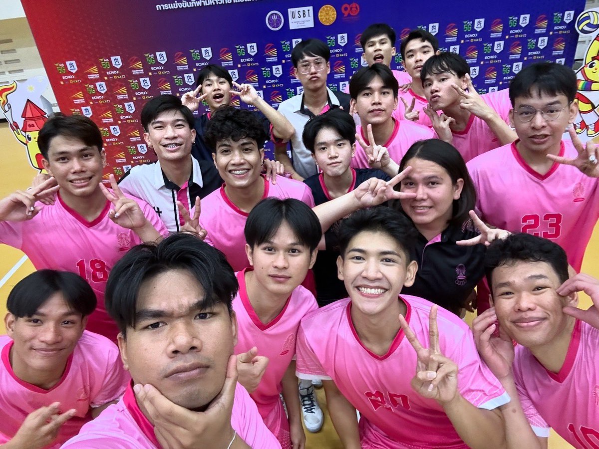 ping_prachya's tweet photo. ได้เข้าร่วม แต่ไม่ได้เข้ารอบ 😁💖🏐 #Chula #CUVC #ThammasatGame2025 #ธรรมศาสตร์เกมส์ https://t.co/JmH6RRDVvc