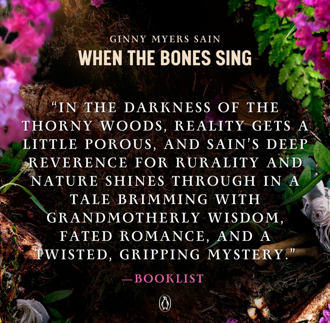 Ginny Myers Sain (@stageandpage) on Twitter photo LOVING this new review of WHEN THE BONES SING from <a href="/ALA_Booklist/">ALA_Booklist</a> 💜 The entire review will be available on February 6th, but here's a little sneak peek! LOVING this new review of WHEN THE BONES SING from <a href="/ALA_Booklist/">ALA_Booklist</a> 💜 The entire review will be available on February 6th, but here's a little sneak peek!