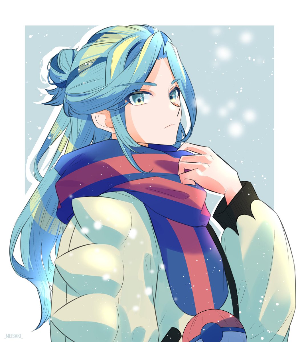 IceChanneler's tweet image. *Grusha was sitting on a bench overlooking the mountain. He had a snowboard up in one hand, slowly twirling it with his fingers. He seemed lost in the thought. He wasn't thinking about trying to snowboard again, but it had been a LONG time since he held one, or it felt like it*