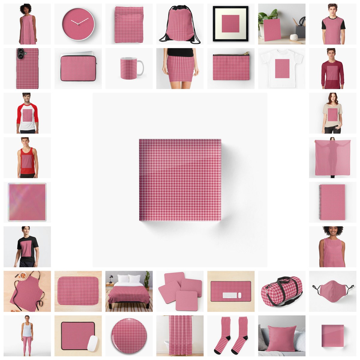 TaicheTees's tweet photo. Viva Magenta Small Houndstooth Pattern by #taiche #redbubble #houndstoothpattern #houndstooth #houndstoothfashion #houndstoothskirt #houndstoothprint #winterfashion #winteroutfit #houndstoothdress #hometrends #trendyhomedecor #homedecor #winterdesign https://t.co/xELuHjQ6BR https://t.co/X0bUpYqvU4