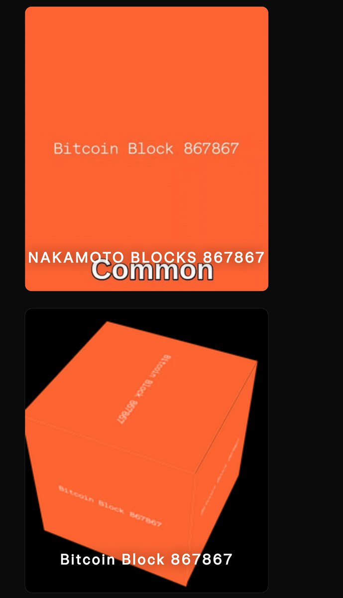 Nakamoto_Block's tweet photo. @xverse @Stacks @MegapontNFT #nakamotoBlock
π§ππ https://t.co/U9L6OMxISs