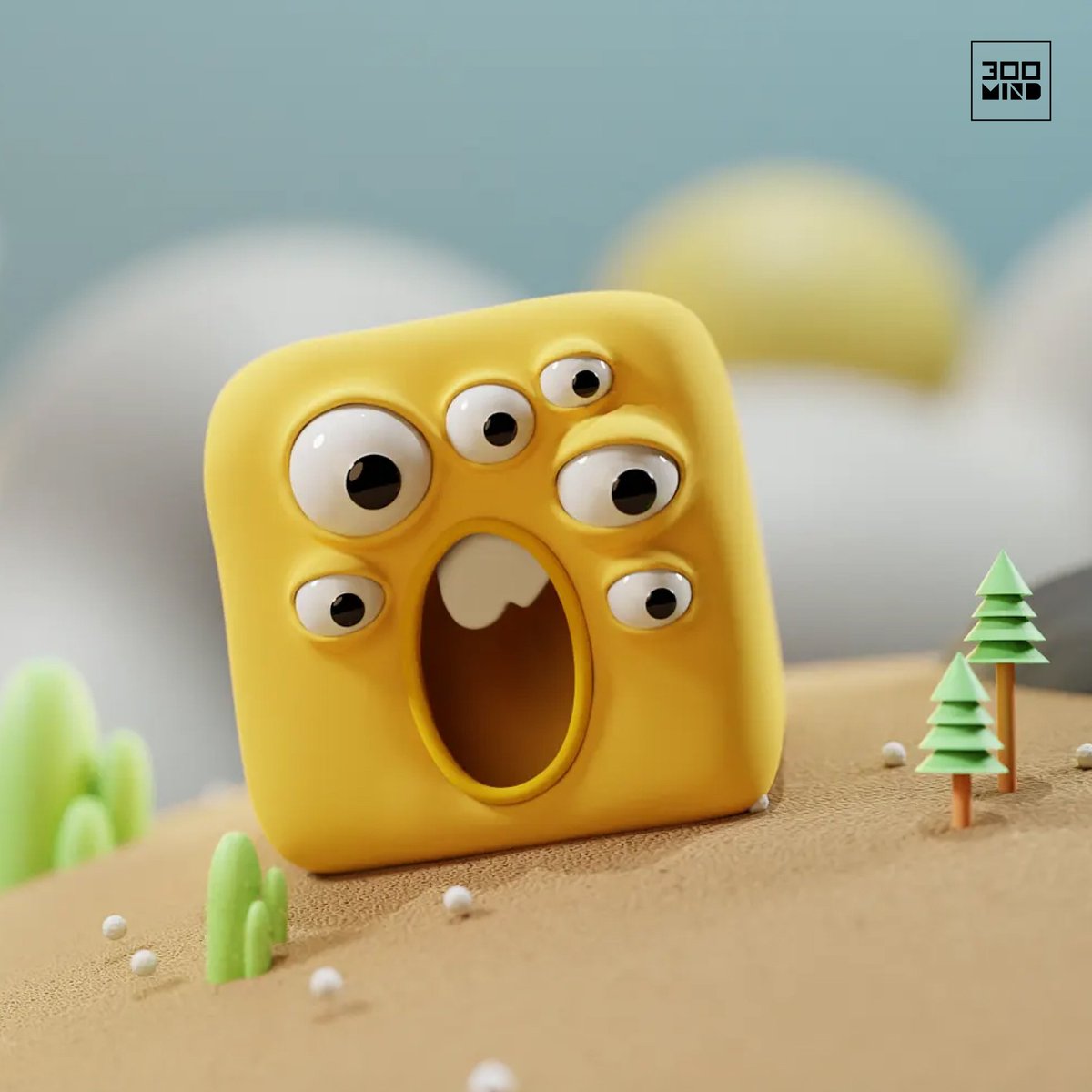 300Mind's tweet photo. A world full of Cute Monsters!
Here we present Monster's facial expression in 3D Character form. Comment Down your favourite slide ๐
#Monsters #3DCharacter #CharacterDesign #3DDesign #300Mind https://t.co/7ThVcQ9r2G