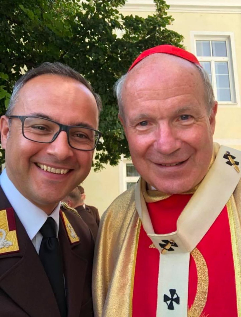 Alles Gute zum 80. Geburtstag, lieber Kardinal Schönborn. Und alles Gute im Ruhestand. ☺️