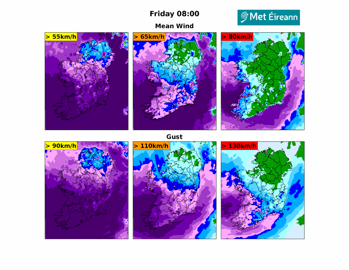 WeatherofDublin's tweet photo. Canellations to transport widespread power outages
Fallen trees
Overtopping waves
Flooding
Dangerous travelling conditions.
Please heed these warnings as #StormEowyn is not looking any better with these early warnings been issued.
#BeStormReady
#StayHighStayDry https://t.co/JwmTf4rMqa