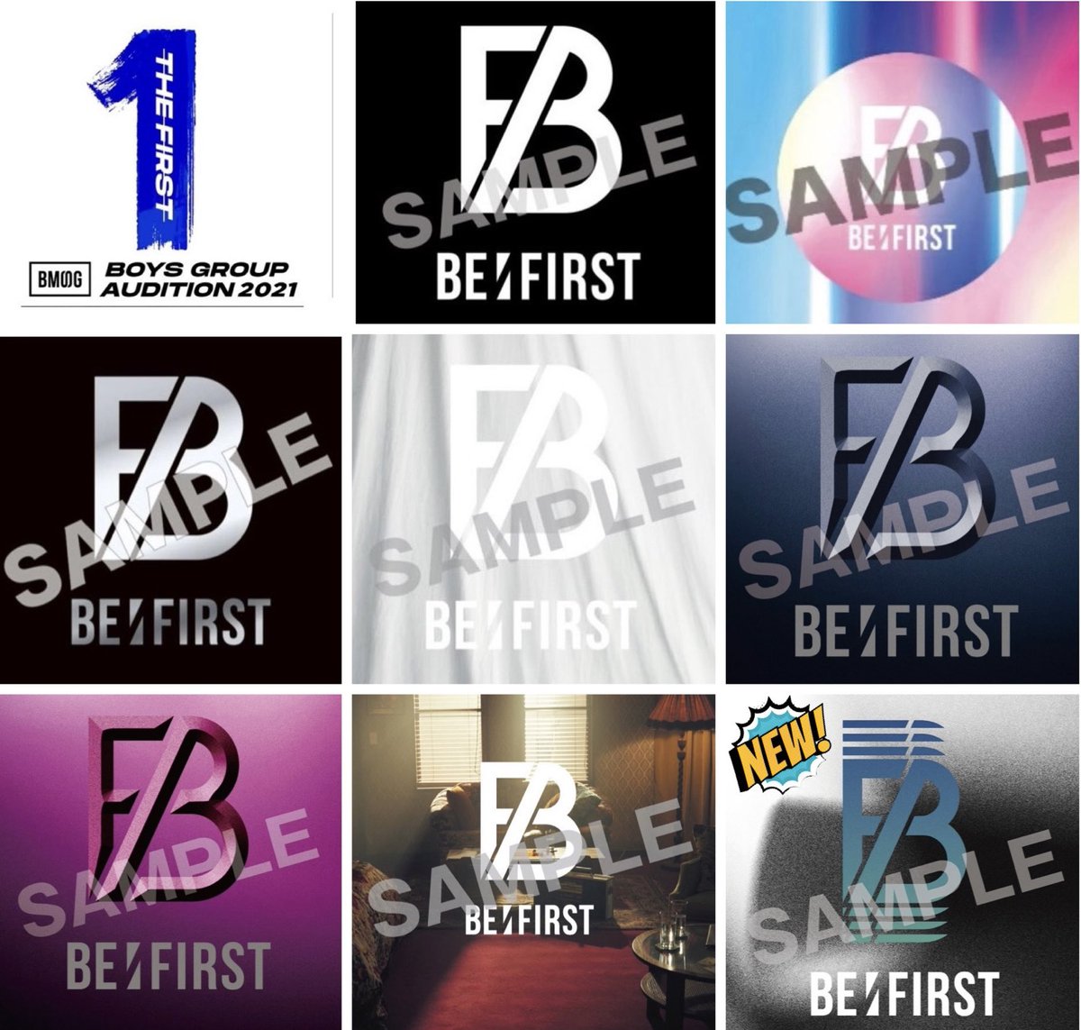 BE:FIRST ハッシュタグキャンペーン　ステッカー　9種セット BE:FIRST ハッシュタグキャンペーン ステッカー 9種セット ハッシュ