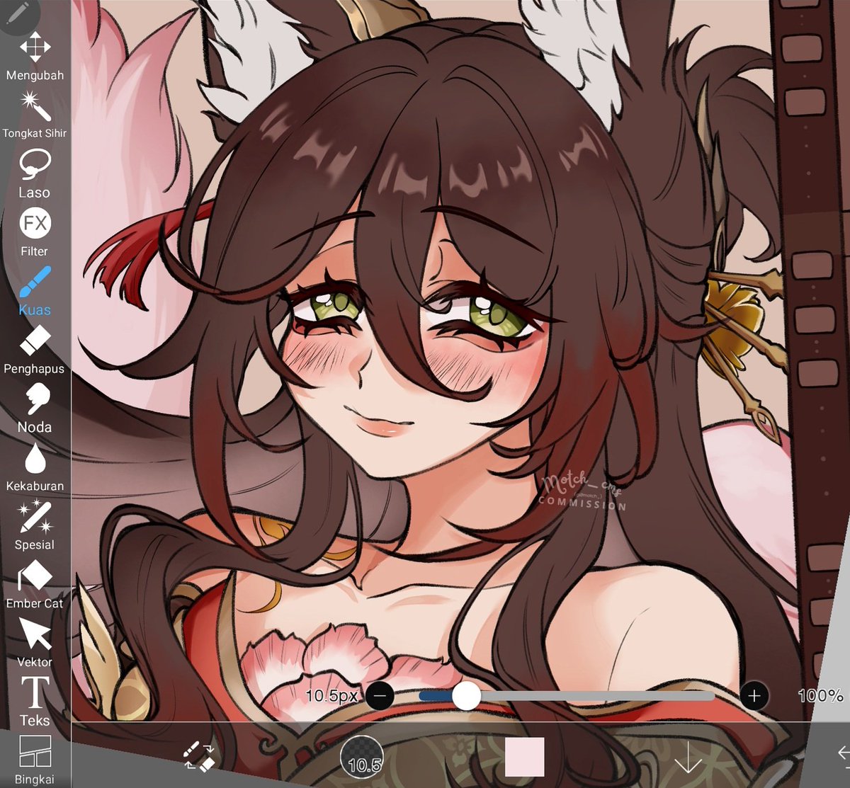 0motch_'s tweet photo. [𝙘𝙢𝙨 𝙬𝙞𝙥]
I love drawing pretty woman ♡

#HonkaiStarRail #Fugue #TingYun #Motch_cms https://t.co/dv2lqtblPn