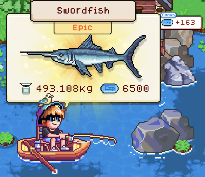 design_uki's tweet photo. I caught a Epic Fish - Swordfish fish ✌️ 
Join with me https://t.co/QDoVNK4fON #fishing_frenzy https://t.co/jHmM8VeKVR