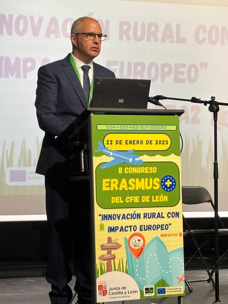 CFIEdeLeon's tweet photo. Arrancamos el II Congreso ERASMUS+ del CFIE de León: “INNOVACIÓN RURAL CON IMPACTO EUROPEO”.
@sepiegob
@fjmagdafuente
@natdelal
@educacyl
#Valderas
#impacta2 https://t.co/G5azp2HJ4E