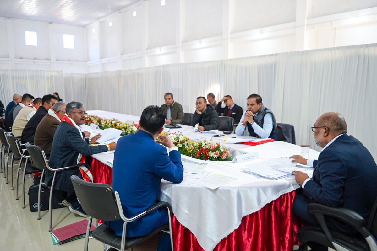 Important decision from the cabinet meeting held in Tamenglong today:

Commencement of the 7th Session of the Twelfth Manipur Legislative Assembly from February 10, 2025. Additionally, the Draft Manipur Tenancy Bill, 2025, has also been approved.

Further, implementation of