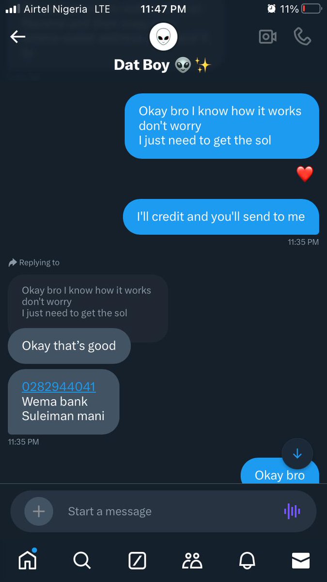 joy09262834's tweet photo. @Elder_lite @Temi_2512 This bastard is a scammer , scammed @Originalkachii of 40k and blocked him everywhere. 
You all beware. https://t.co/V41Uh4qzfO