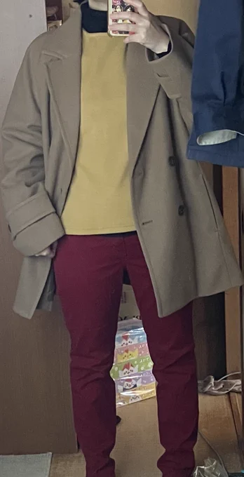 色合いがケン師匠だなぁと思いながら買ってしまった服… 