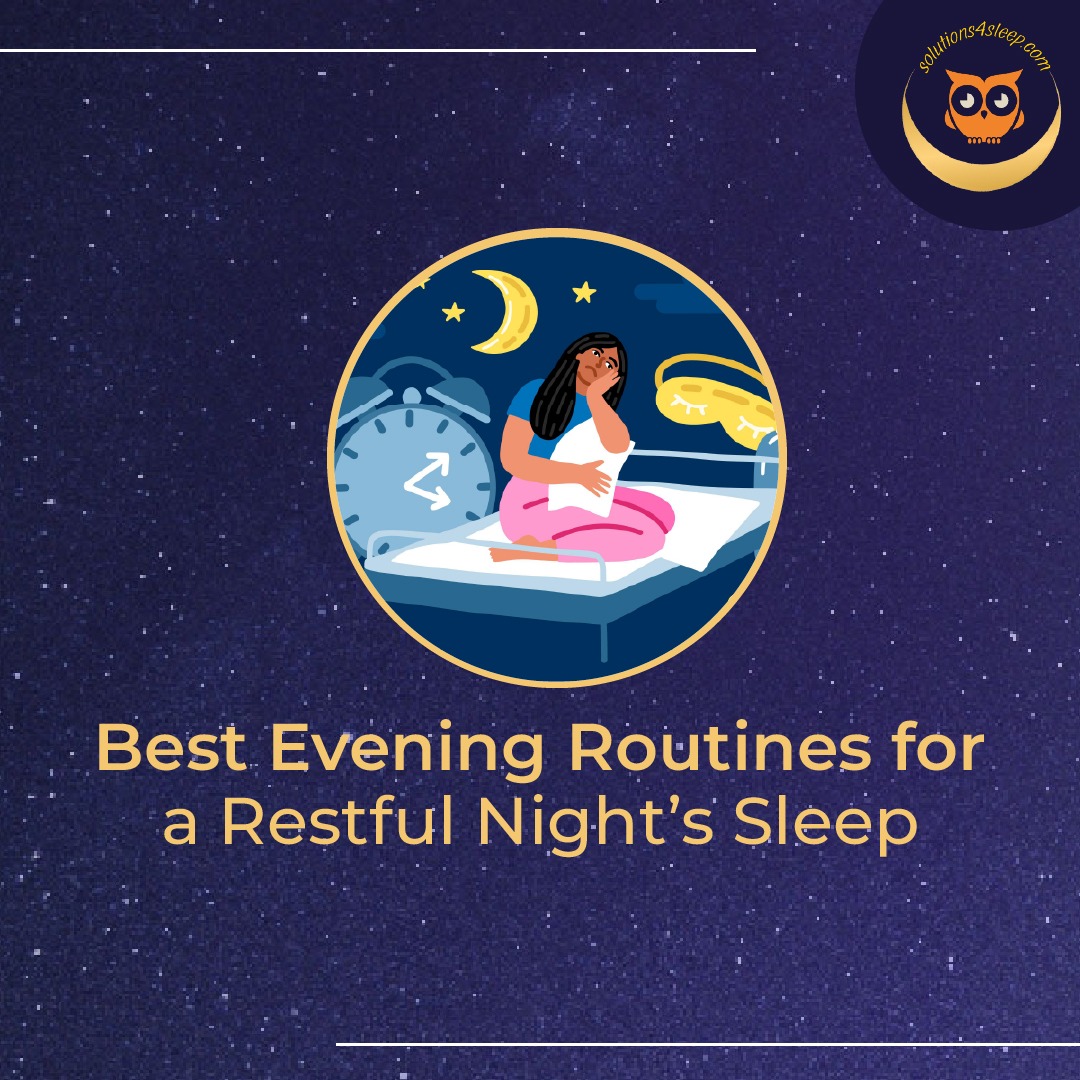 Solutions4Sleep's tweet photo. End your day right for better sleep tonight! Transform your evening with simple habits for a restful night wind down with calming activities like reading or meditation your body craves routine-give it the care it deserves!
@solutions4sleep https://t.co/fYd76vwdml