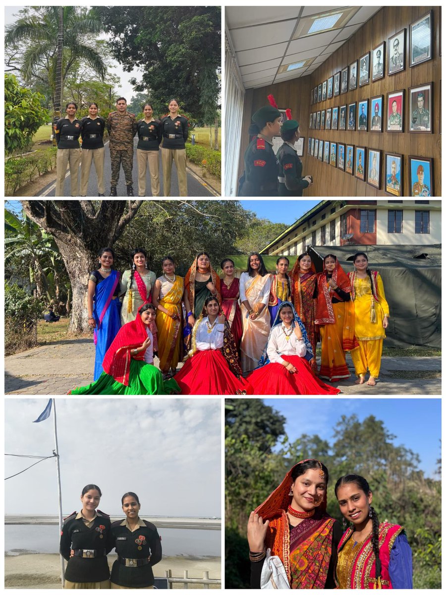 Gargi #NCC #congratulates JUO Akansha &amp; CDT Chanchal for representing <a href="/NCC_DTE_Delhi/">NCC_Dte_Delhi</a> at the #EkBharatShreshthBharatCamp2025 in Dibrugarh, #Assam ,securing 3rd in group dance and presenting the prestigious #GuardOfHonour They not only learnt #teamwork but also #unityindiversity 🇮🇳