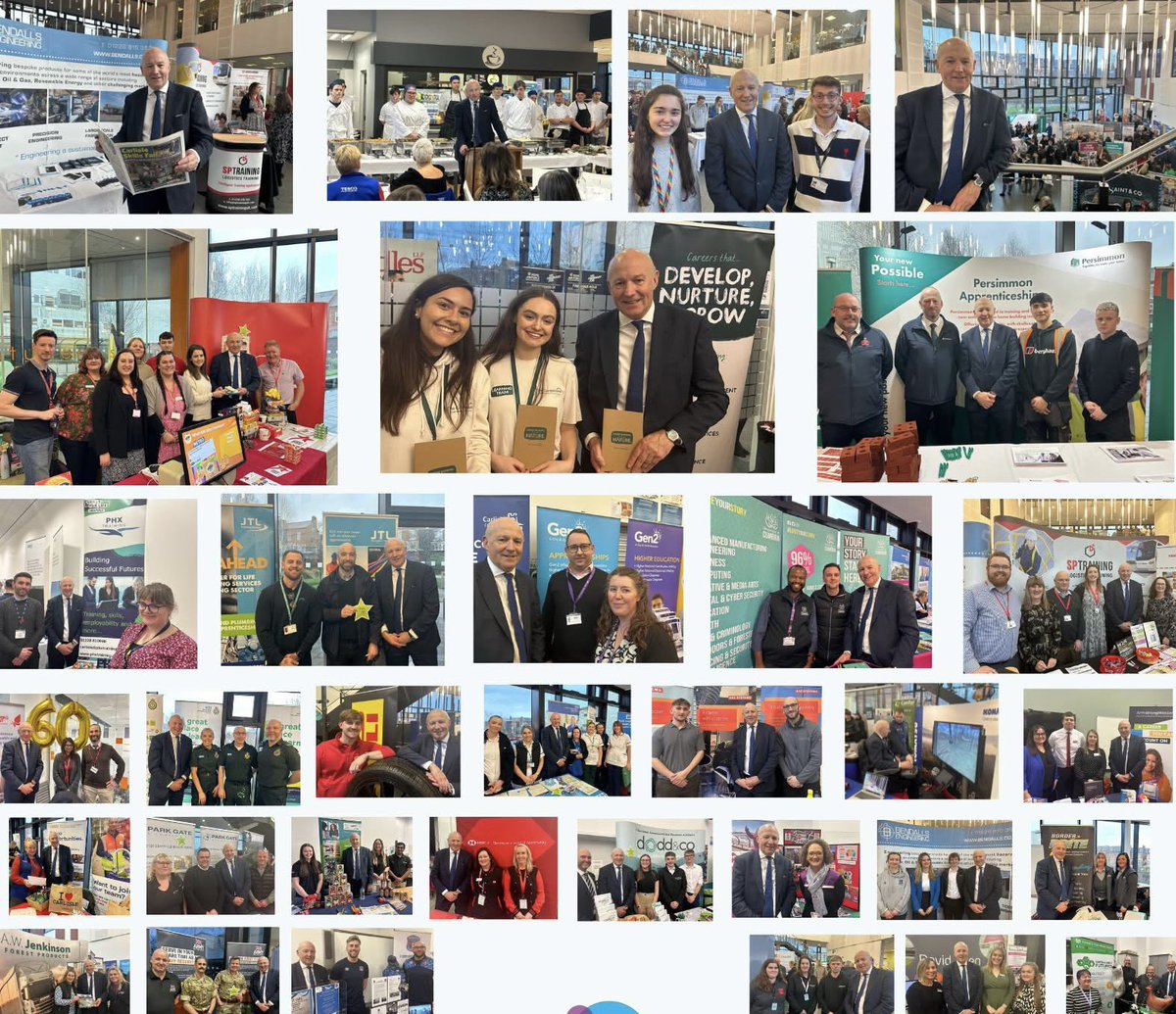 Counting down the hours rather than the days! Hope to see you tomorrow, 2-6.30pm at Carlisle College. 
And now a throw back to 2024👇