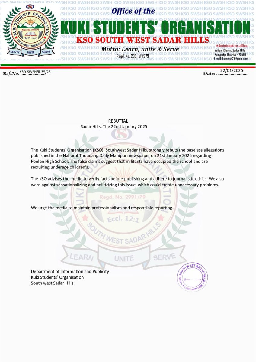 KSO SOUTH WEST SADAR HILLS tweet media