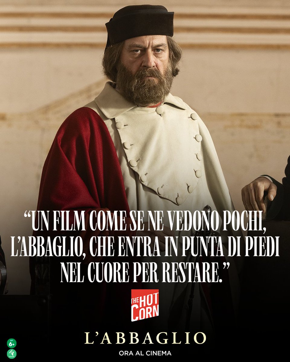 01Distribution's tweet photo. Già acclamato dalla stampa, #Labbaglio è la storia di una rivoluzione che ha pagato il prezzo di troppi compromessi, oggi più attuale che mai.
Il nuovo film di Roberto Andò con Toni Servillo, Salvo Ficarra e Valentino Picone, è ORA AL CINEMA. https://t.co/DRAM48aGHd