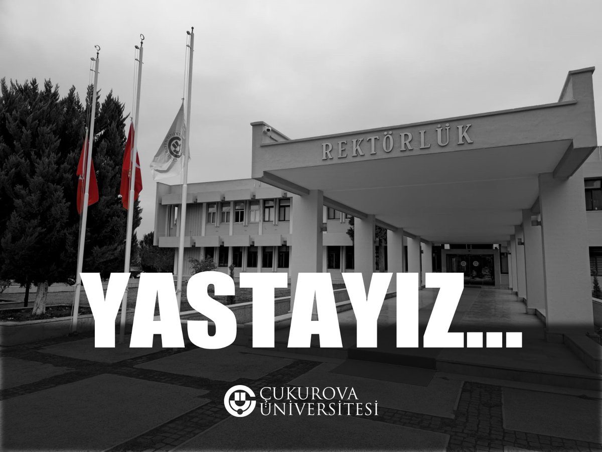 cukurovaedutr's tweet photo. #Yastayız https://t.co/F59Iw0VZ0Q