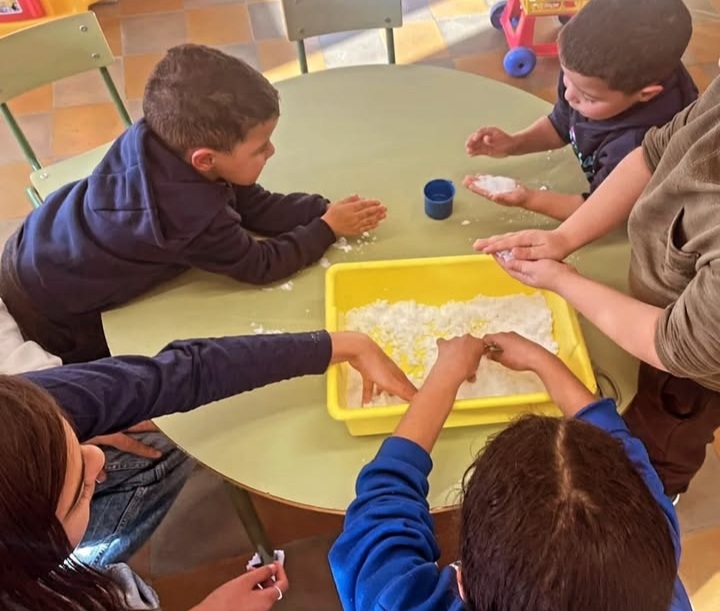 Experimentos en el aula de Educación Infantil: haciendo nieve❄️❄️❄️❄️