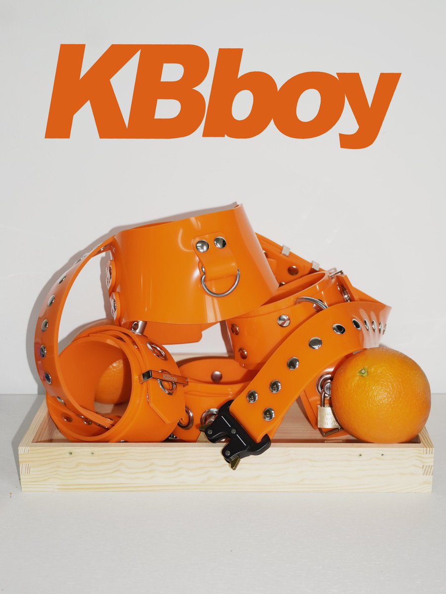 🍊装备新配色 NEW COLOR
🔶祝君心想事「橙」

转发此推文 Repost：
明晚揪1个粉丝送橙色项圈

所有标志性硅胶材质产品皆可免费自订橙色. All Signature silicone products can be customized for free in orange. 

🛒淘宝店铺：KBboy
🔗Shop on kbboy.com