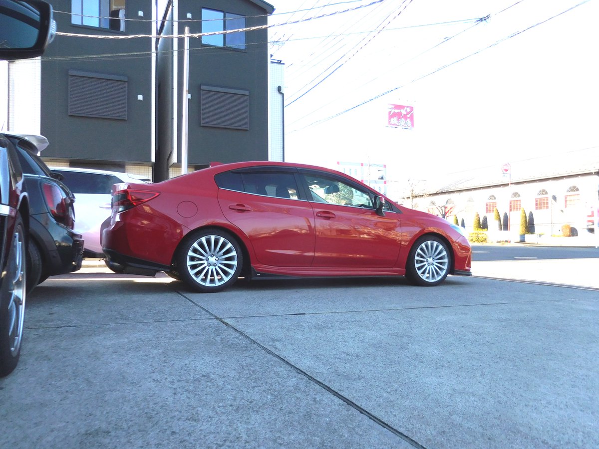 ProvaYokohama's tweet photo. #gk7 #impreza #g4 #ブレーキ メンテナンス + #車検 でのご入庫です。整備、点検を済ませ、無事車検も。ありがとうございました！#subaru #prova #maintenance #carinspection #dixel https://t.co/uQS2uQESMN