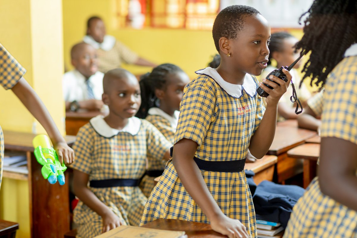 trinityschug's tweet photo. At Trinity Schools, security is key💯 We equip learners with safety and alertness skills through fun activities featuring walkie-talkies, berets, and toy guns. 💪😎Enroll your little ones with us today 🤗👌Visit https://t.co/YCR9tjyPxK
#TrinitySchoolsUganda #2025Admissionsongoing https://t.co/nuOJuicDQy