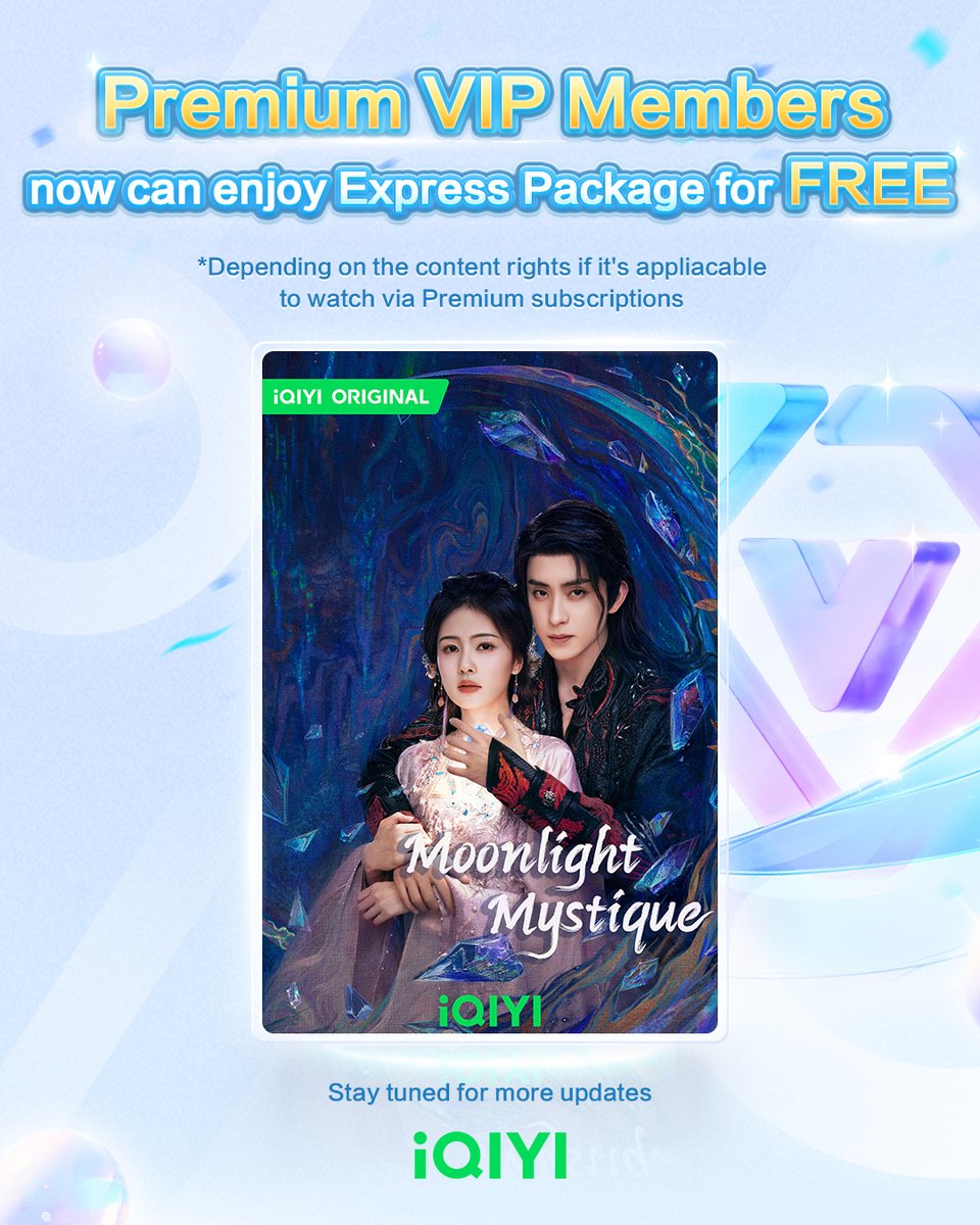 iQIYI's tweet photo. π₯³ Premium VIP Members can enjoy Express Package for FREE now!
π Stay tuned for more updates on #iQIYI!
(*Depending on the content rights if it's appliacable to watch via Premium subscriptions)
#iQIYIVIP #PremiumVIP #ExpressPackage https://t.co/2YwOIzcaAR