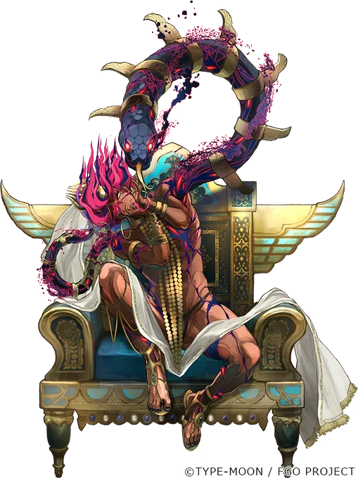 FGO 期間限定イベント「育て! マイ・リトル・ドラゴン ～鱗ある者たちの見る幻想～」にてNPC ザッハーク を描かせていただきました。どうぞよろしくお願いいたします! 