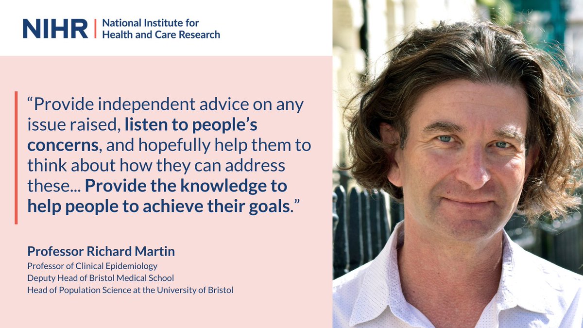 We're looking for two types of mentor:
1️⃣Mid-career NIHR Academy members or associate members to support early career researchers
2️⃣Senior leaders, who are NIHR Academy members or associate members, to support mid-career researchers.
Apply: nihr.ac.uk/career-develop…
#NIHRMentoring