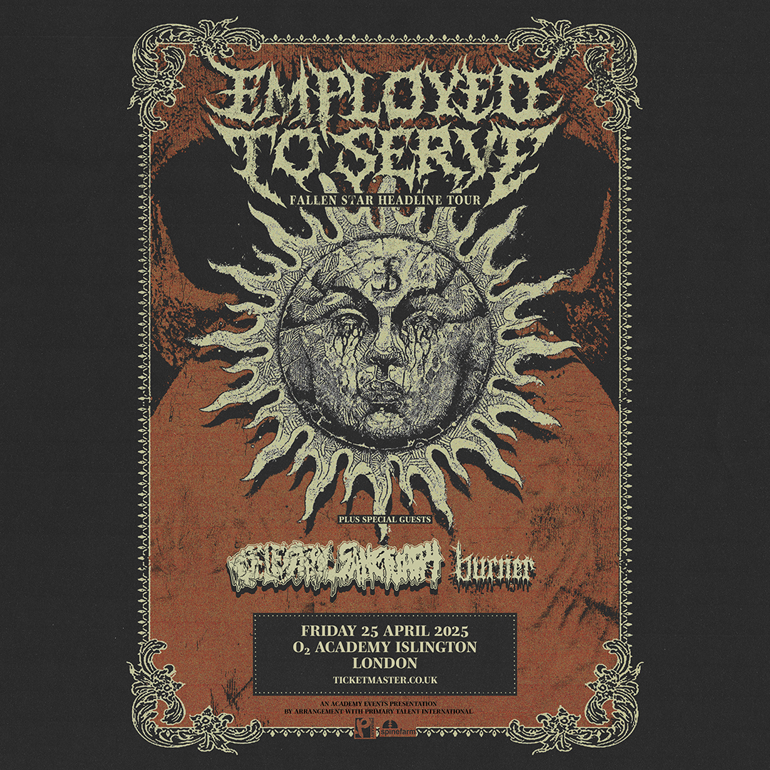 We’ve got Priority Tickets for <a href="/employedtoserve/">Employed To Serve</a> on sale now.

Head to #O2Priority 👉 amg-venues.com/K8LK50UKRVH