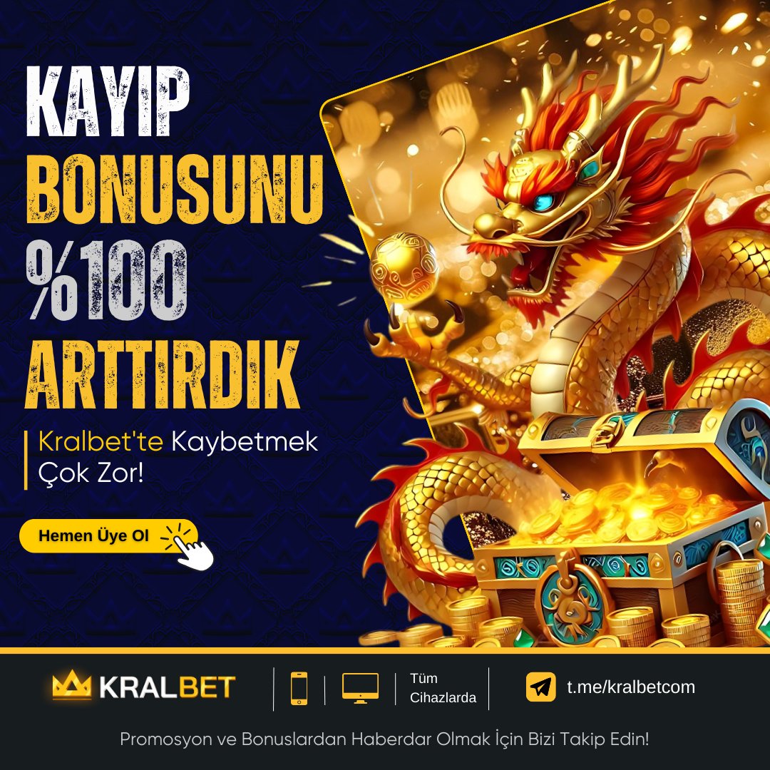 KralbetResmi_'s tweet photo. KAYIP BONUSUNU %100 ARTTIRDIK! 🔥
👑 KRALBET'TE KAYBETMEK ÇOK ZOR!
📲Profildeki bağlantıya tıkla. Hemen üye ol. #Kralbet'te krallar gibi kazanmaya başla!
#KayıpBonusu #DiscountBonus #KralbetKazandırır #KralbetGiriş #KralbetGiris https://t.co/aq4UzWs64z
