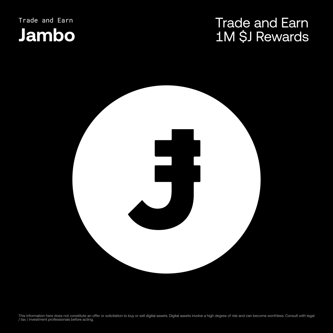 🟢 #NewListing
​
$J spot trading is now LIVE on #OKX!
​
To celebrate, we’ve partnered with <a href="/JamboTechnology/">Jambo</a> to launch a 1M $J Trade-&amp;-Earn pool.
​
Join now → okx.com/campaigns/jamb…