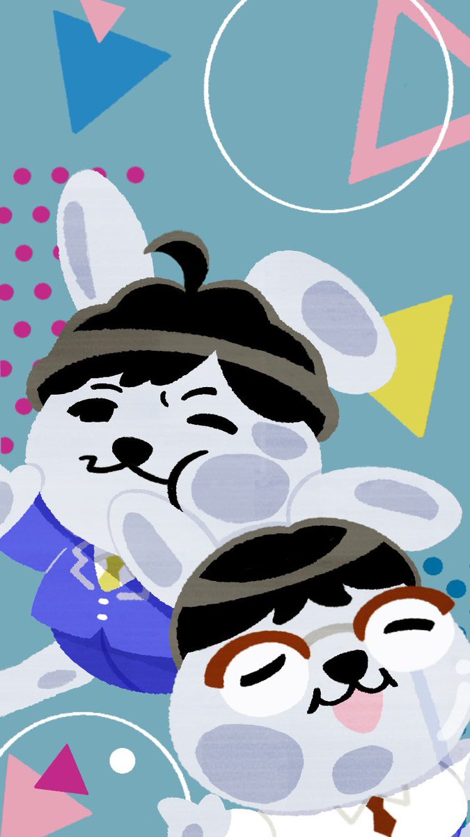 Sai_qnd's tweet photo. 自分用にタイムマシーン3号さんラッピーの待ち受けとホーム画面を描きました🐰

#ラヴィット https://t.co/8z66MKMyo9