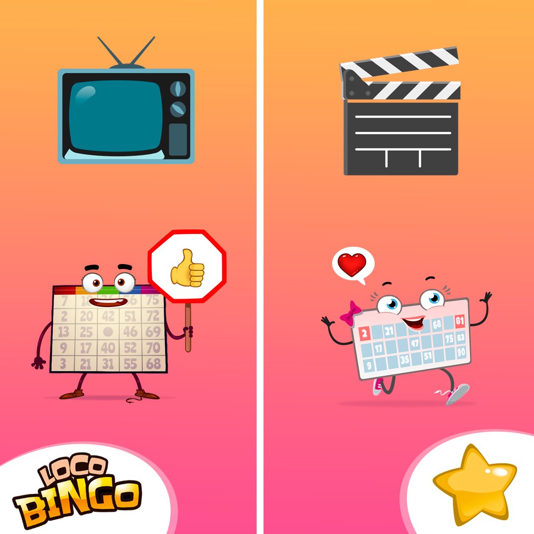 LocoBingo_game's tweet photo. 😄 ¡ABRIMOS DEBATE! 😄 Queremos saber si nuestros Amigxs de Loco Bingo sois más de... Vogliamo sapere se i nostri amici di Loco Bingo sono più che...

👍Serie TV
❤️Peli

¡Os leemos a todxs! 👀➡️ https://t.co/kNbCojFZd3 https://t.co/zRvJY7nt9E