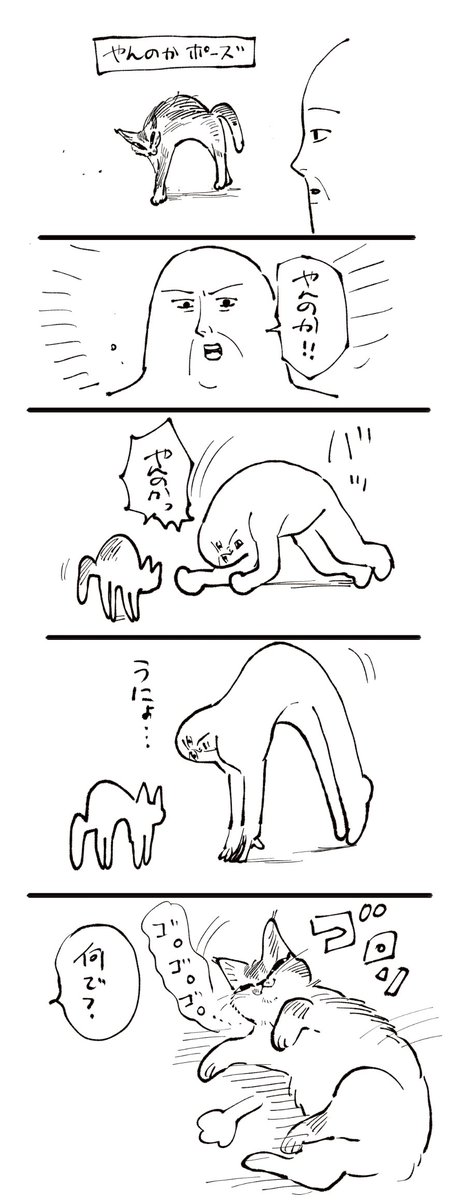 やんのか対決