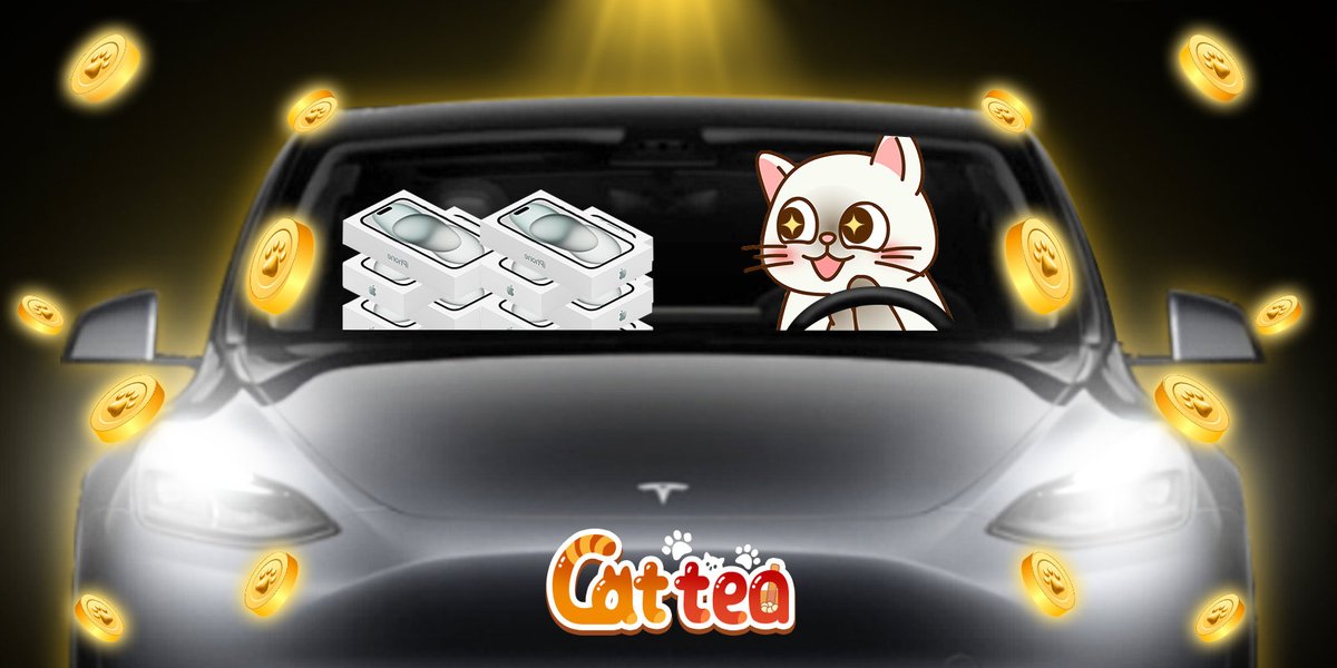 Mohawk1337's tweet image. Wohooo! Play Cattea using @dapp_portal and have a chance to win a Tesla, 1000 CATI and more! 😺🏎👇
liff.line.me/2006725206-9wR…

#Cattea #catizen #Lineapp #competition #Telegram #TON