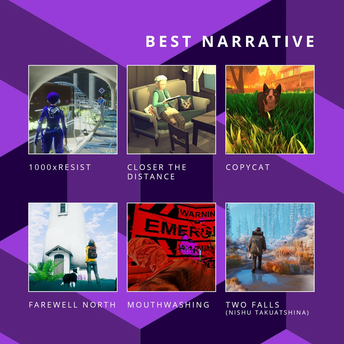 kylewbanks's tweet image. Thrilled to learn Farewell North has received @debugmagazine Indie Game Awards nominations for:
✨ Best Narrative
✨ Best Voice Acting
You can even grab Farewell North in a bundle will our fellow Best Narrative nominee @GameCopycat ❤️