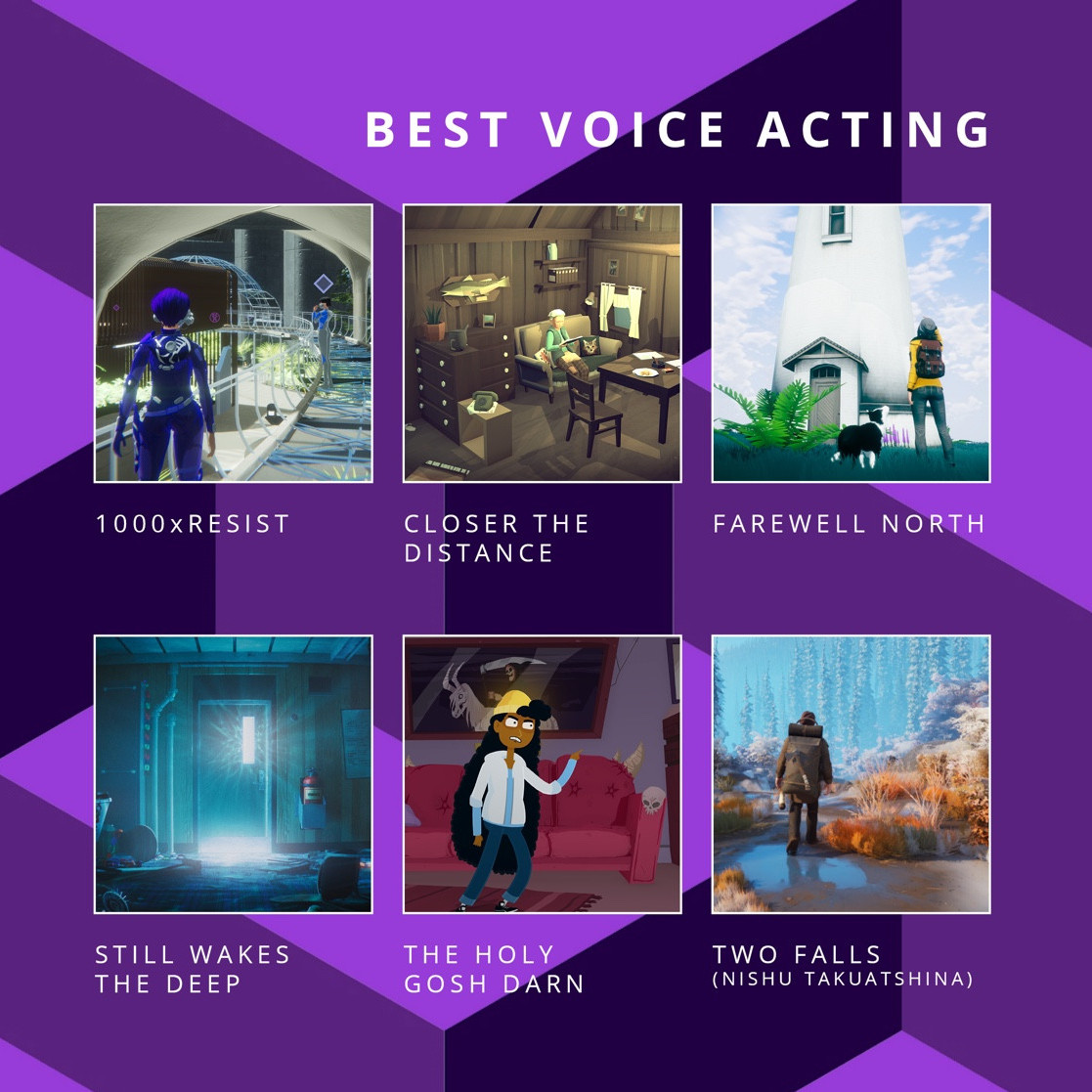kylewbanks's tweet image. Thrilled to learn Farewell North has received @debugmagazine Indie Game Awards nominations for:
✨ Best Narrative
✨ Best Voice Acting
You can even grab Farewell North in a bundle will our fellow Best Narrative nominee @GameCopycat ❤️