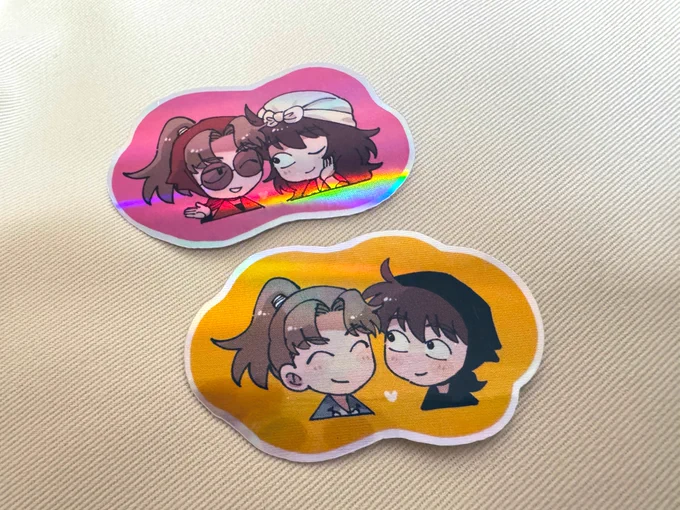 ハアハア…今届いた…韓国からはるばる…キラキラじゃ…可愛いぃ…スペース来た皆さんお好きなの1枚取ってってね… 