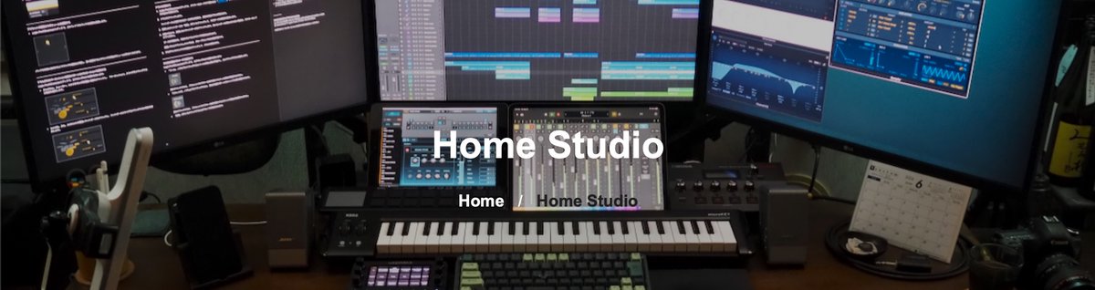 backyard822's tweet image. Home Studio 構築記に、モニターのリフトアップ、タイピングベッドとサブデスクの導入など追記しました ✍🏻
studio3cubed.jp/?page_id=386
#DTM #HomeStudio #TripleMonitor #macOS #MacStudio #iPad #HHKB #HHKBStudio #Loupedeck #タイピングベッド #サブデスク