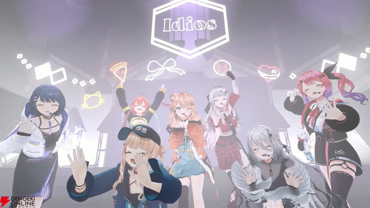 にじさんじ】七人七色の輝き。“Idios 2nd Anniversary 3DLive”が作った
