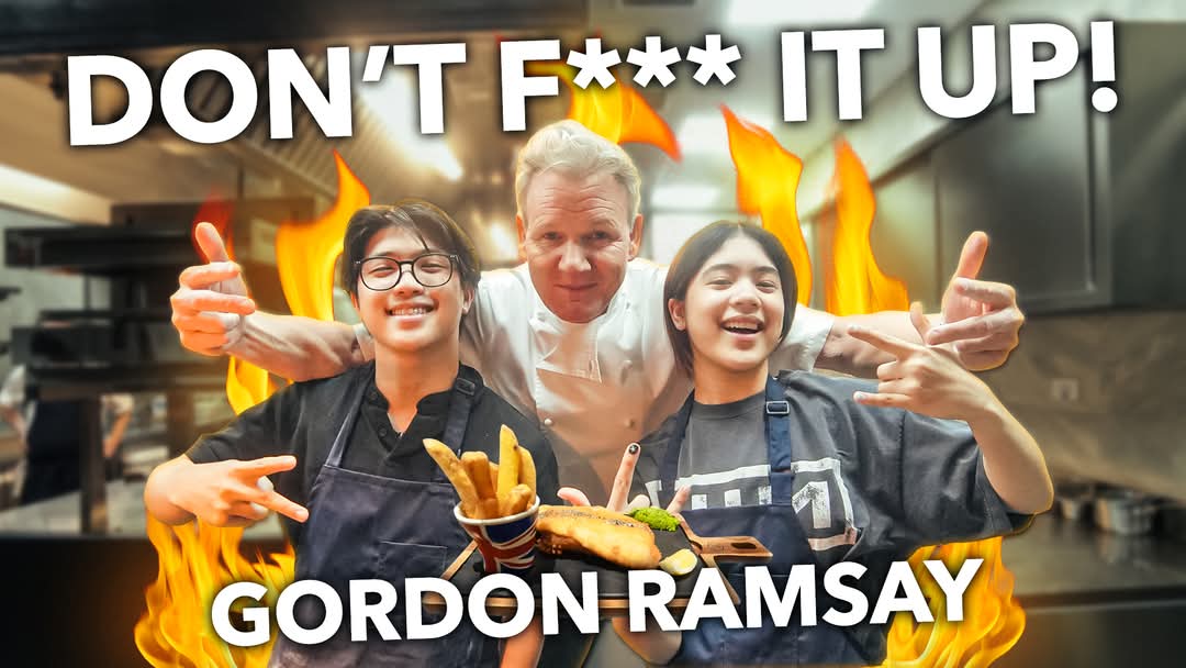 istanniana's tweet photo. First Collab of the year with chef Gordon Ramsay!👨🏼‍🍳🫡

@nianaguerrero @ranzkyle 

#nianaguerrero #ranzandnianavlog #ranzandnianaxgordonramsay 
#istanniana https://t.co/luhckTvHEz